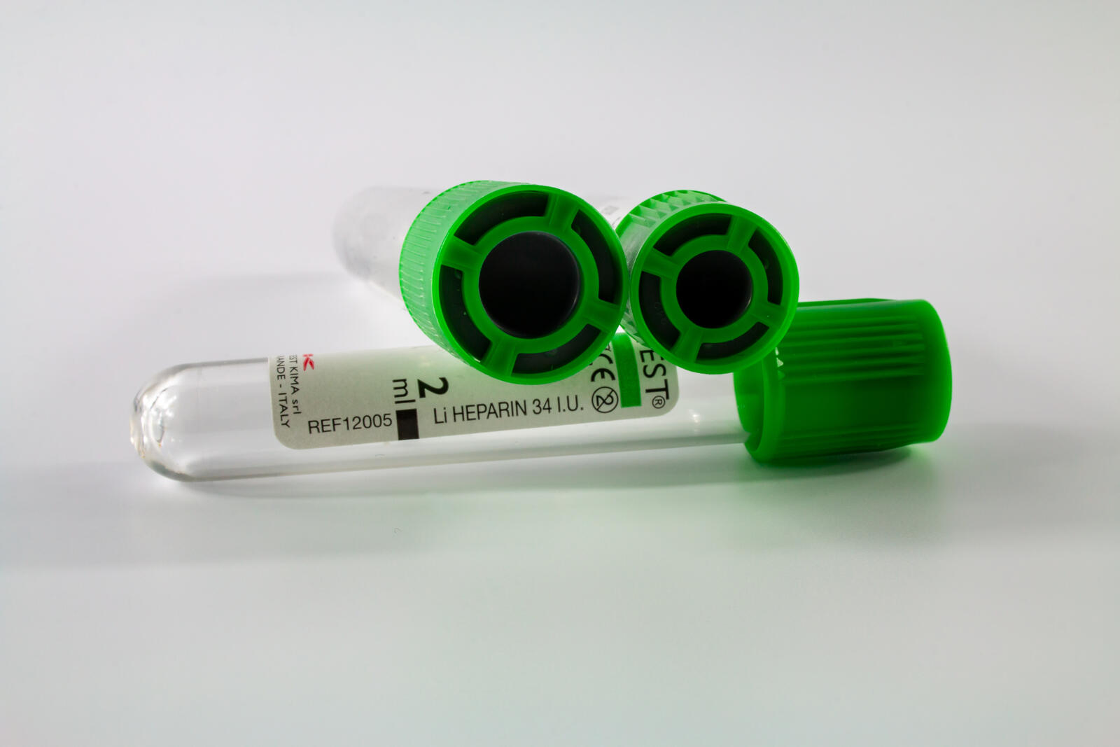 Heparin tubes